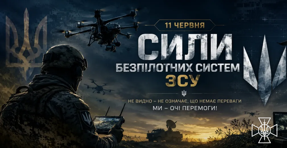 Сьогодні – День Сил безпілотних систем ЗСУ!